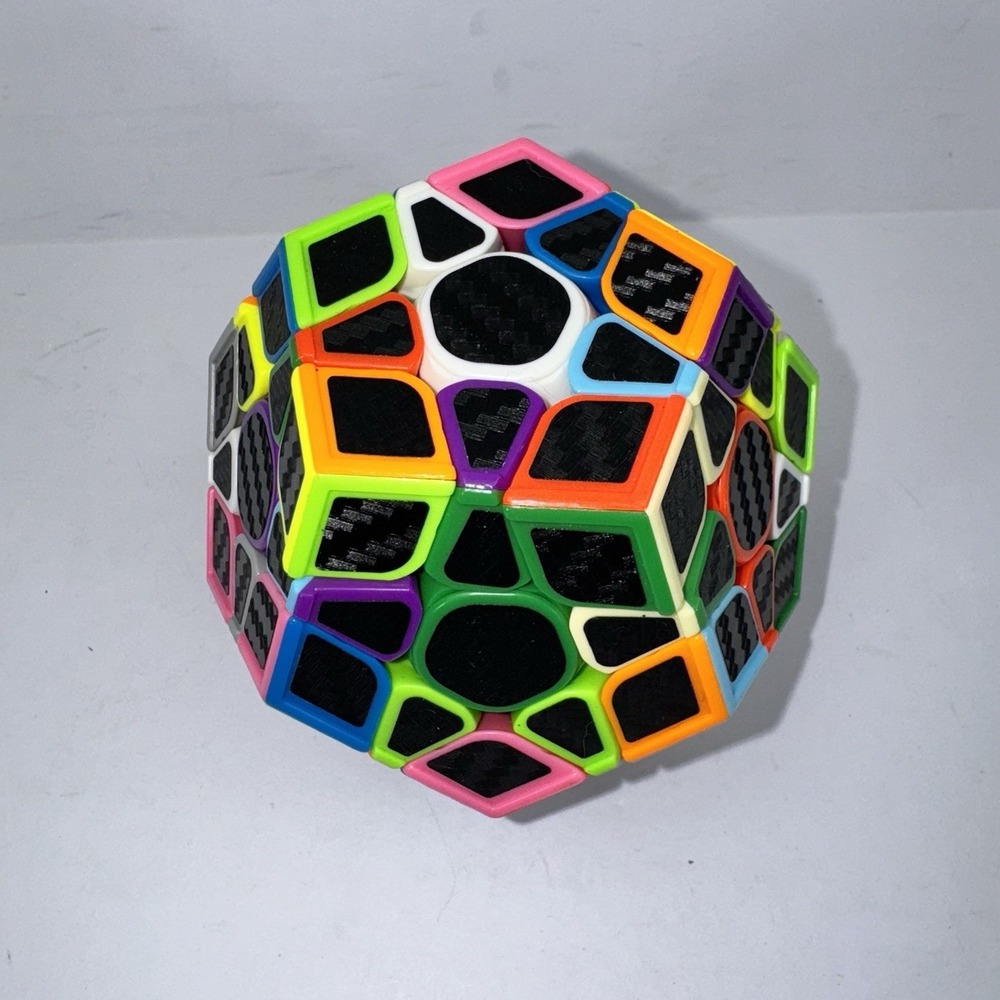 Z Cube 12 Sided Speed Megaminx Cube 3D Brain Teaser Puzzle Twist Games